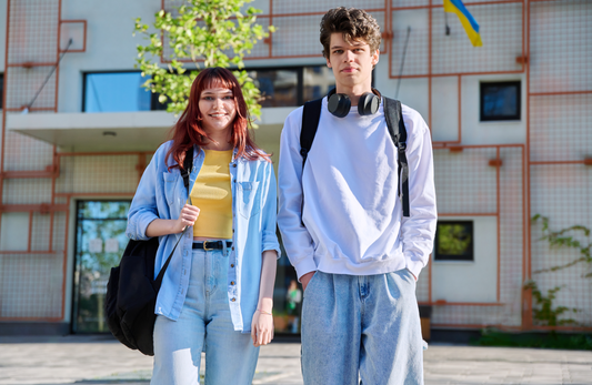 How One Outfit Transitions Through a Full Day in Student Life