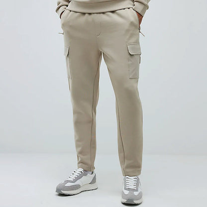 Men's Long-Sleeve Pullover and Sweatpants Set