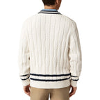 Men's V-Neck Button Cardigan