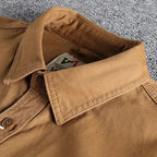 Men's Cargo Long Sleeve Shirt with Twin Chest Pockets