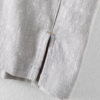 Men's Short Sleeve Polo Shirt with Spread Collar and Three-Button Placket