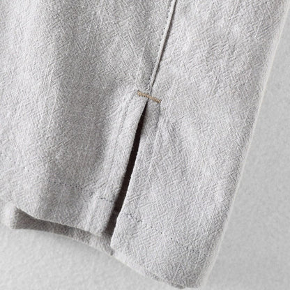 Men's Short Sleeve Polo Shirt with Spread Collar and Three-Button Placket