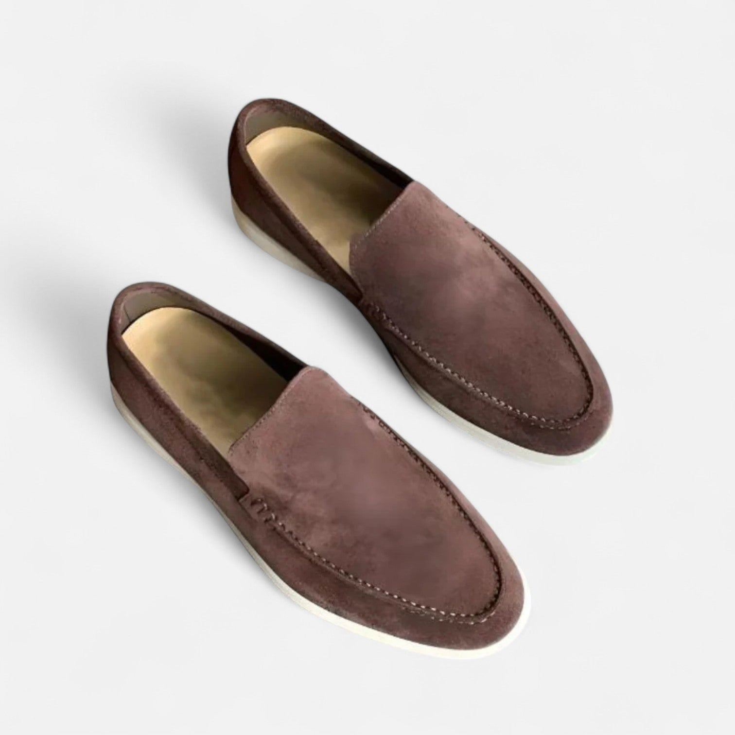 Men's Slip On Loafers with Almond Toe