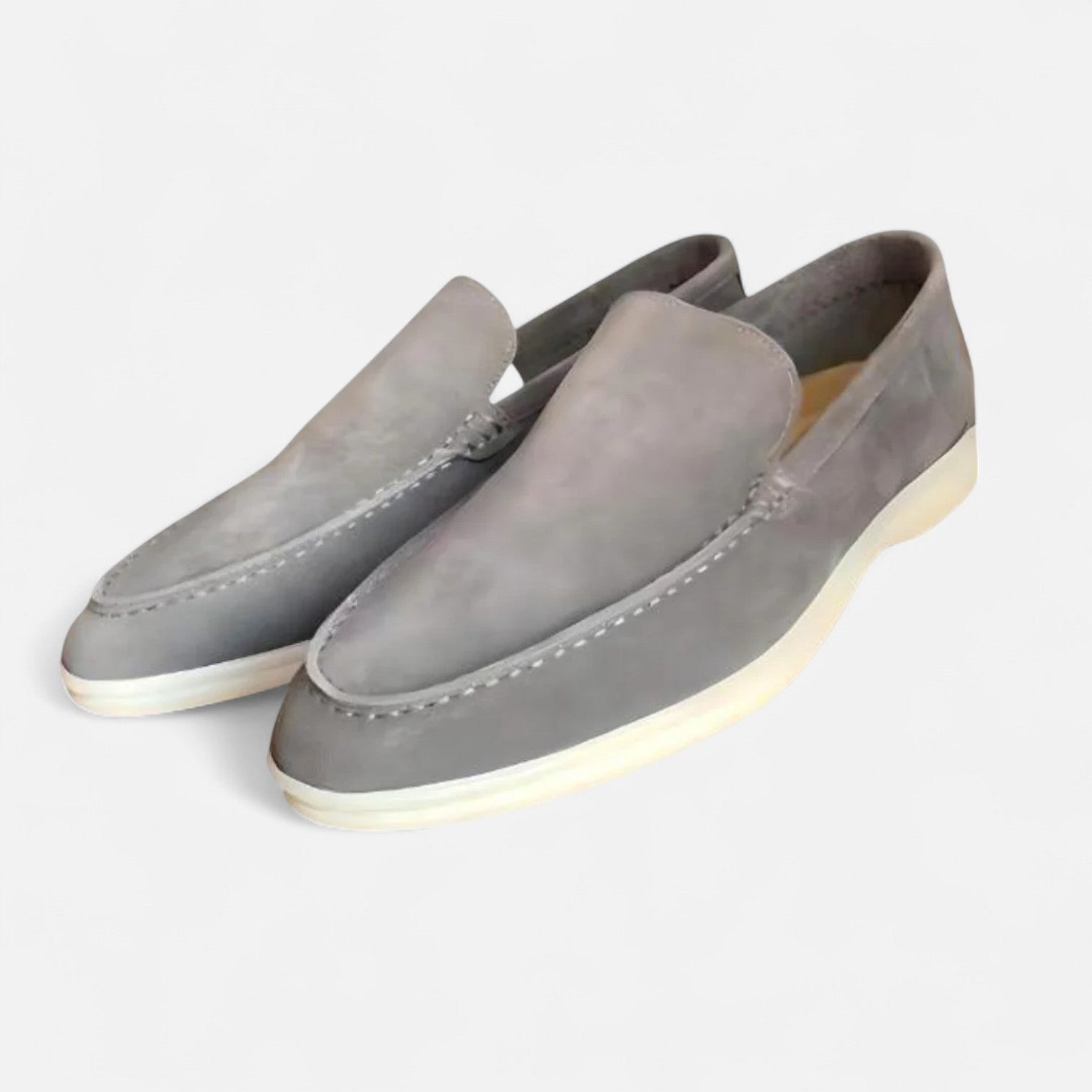 Men's Slip On Loafers with Almond Toe