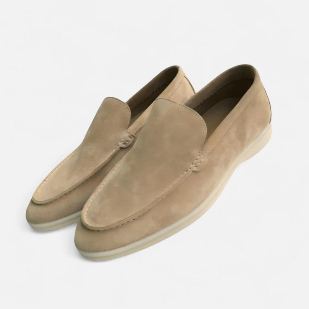 Men's Slip On Loafers with Almond Toe
