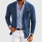 Men's Smart Blazer Jacket with Chest Pocket