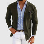 Men's Smart Blazer Jacket with Chest Pocket