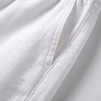 Men's Summer Wide Leg Trousers with Drawstring Waist