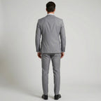 Men's Three Piece Formal Suit Set with Jacket and Waistcoat