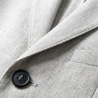 Men's Two Piece Summer Trouser Set with Blazer and Trousers