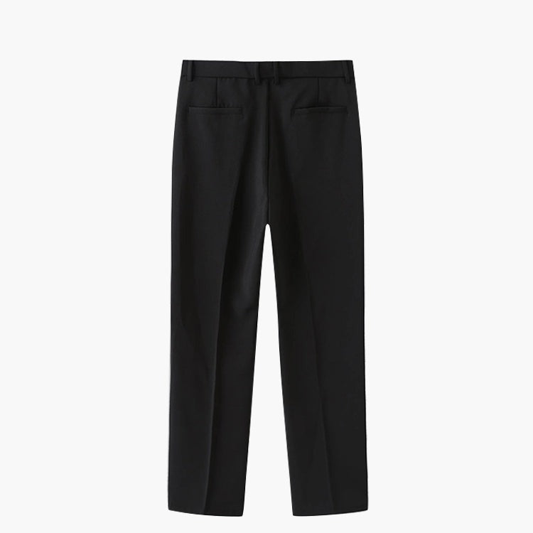 Men's Wide Leg Baggy Trousers with High Waist