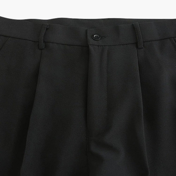 Men's Wide Leg Baggy Trousers with High Waist
