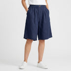 Women's Baggy Wide Leg Shorts with High Waist