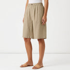 Women's Baggy Wide Leg Shorts with High Waist