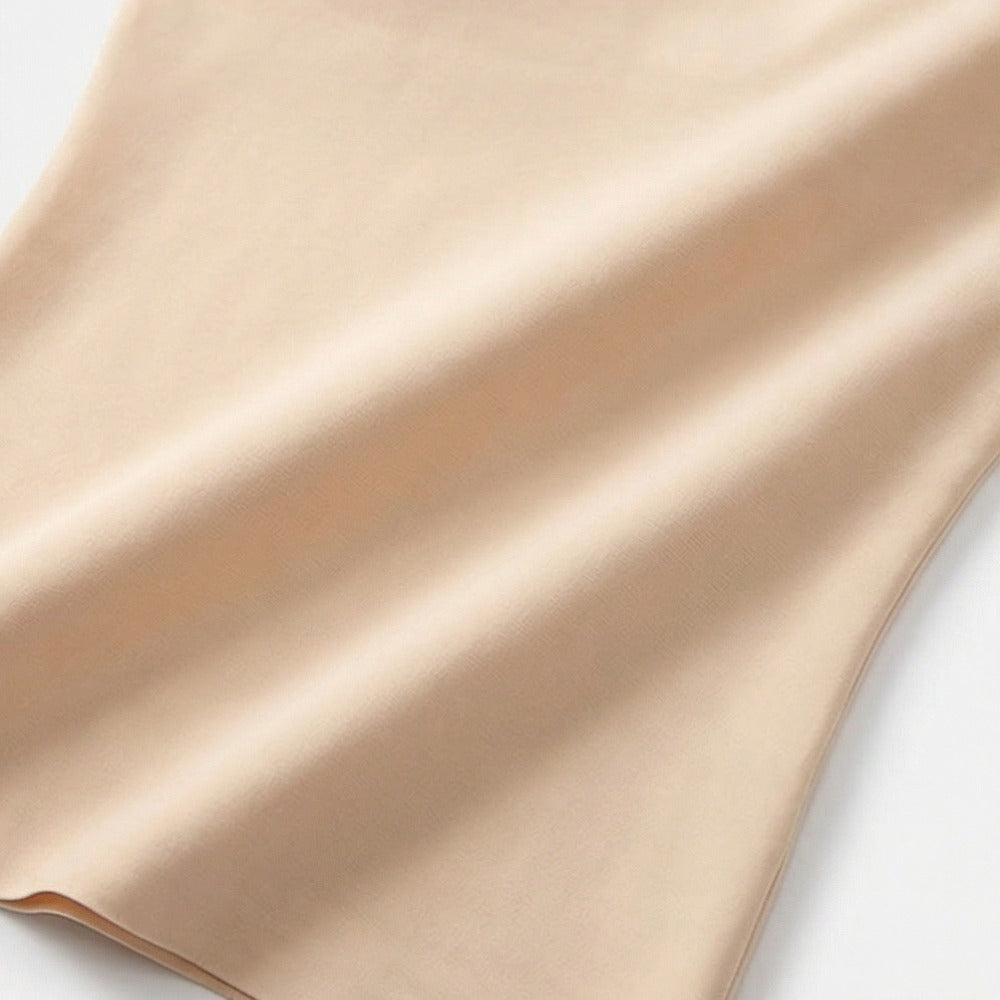 Women's Camisole Tank Top with Square Neck and Built-In Cup