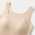 Women's Camisole Tank Top with Square Neck and Built-In Cup