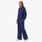 Women's Lounge Tracksuit Set with Half Zip