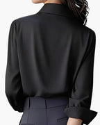 Women's Party Oversized Blouse with Long Sleeve