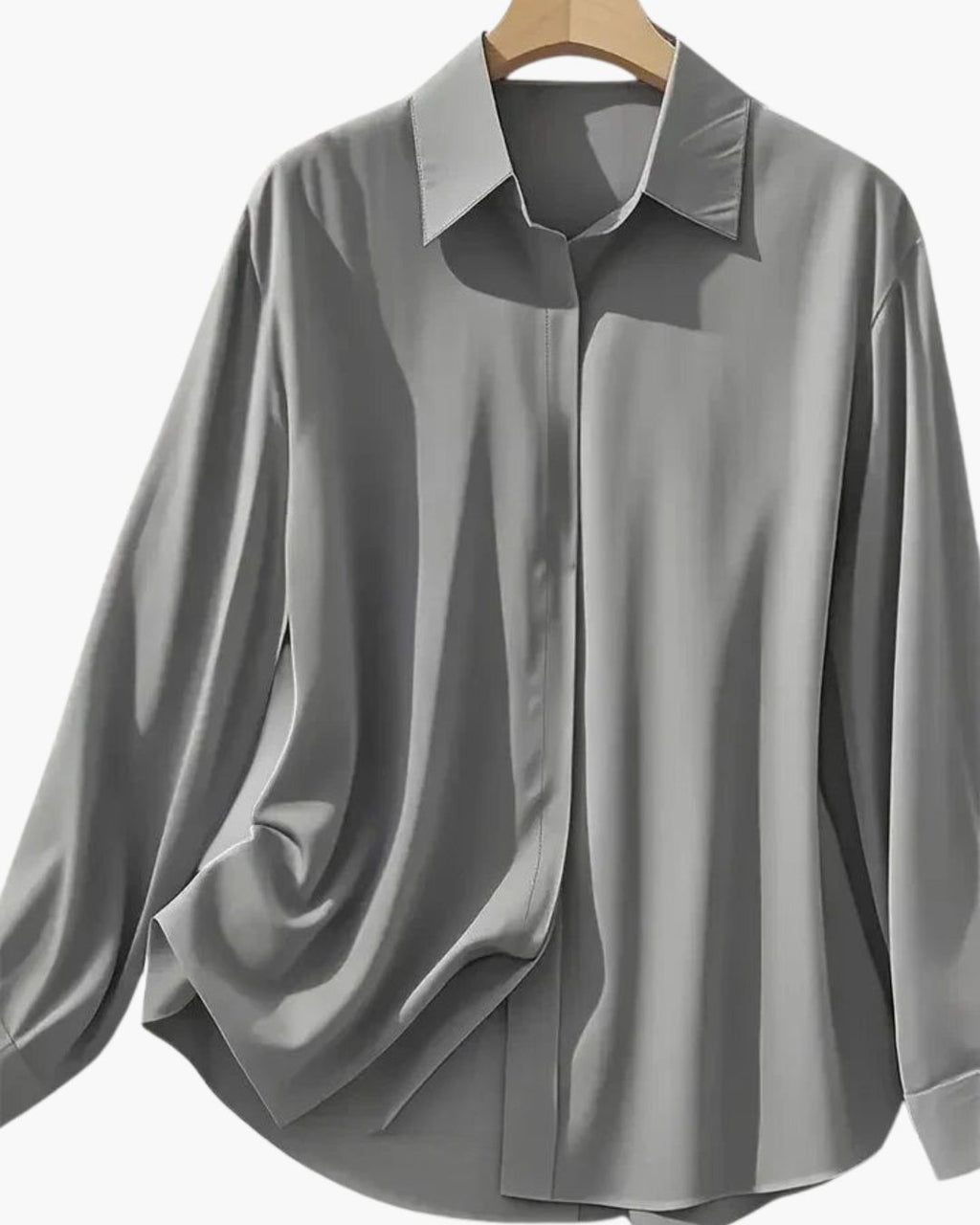 Women's Party Oversized Blouse with Long Sleeve
