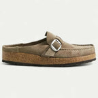 Women's Slip On Platform Loafers with Buckle Strap
