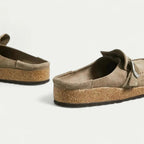 Women's Slip On Platform Loafers with Buckle Strap