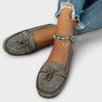 Women's Slip On Walking Loafers with Tassel Detail