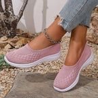 Women's Slip On Walking Shoes with Round Toe