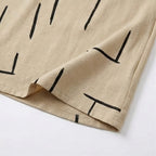 Women's Summer Boho Dress with Short Sleeve