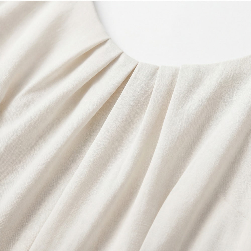 Women's Summer Maxi Dress with Open Back and Adjustable Straps
