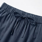 Women's Summer Relaxed Trousers with Pockets and Elasticated Waist