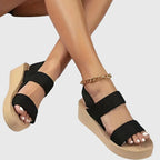 Women's Wedge Platform Sandals with Open Toe