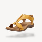 Women's Wide Fit Walking Sandals with Open Toe Strap